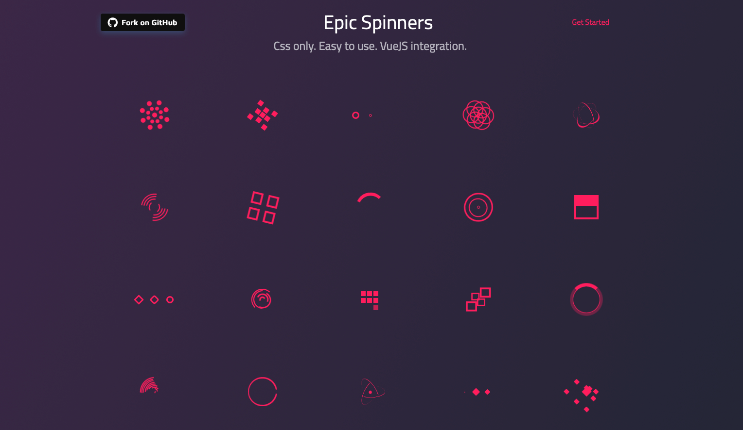 Epic Spinnersのサイト